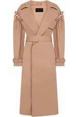 Mother Of Pearl EMBER COTTON TRENCH COAT | TAN